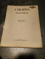 Chopin Mazurkas piano solo, Ophalen of Verzenden, Artiest of Componist, Klassiek, Piano