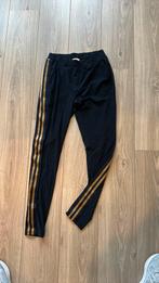 Studio Anneloes legging travelstof streep goud S donkerblauw, Ophalen of Verzenden, Zo goed als nieuw, Blauw, Legging