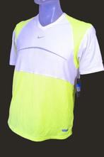 NIKE DRI FIT‍️🤾‍♂️ sports top wit geel mt M NIEUW!!, Wit, Nike, Nieuw, Algemeen