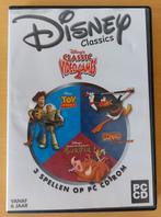 Videogames Disney Classics - 3 spellen op PC CD-Rom, Gebruikt, 1 speler, Eén computer, Vanaf 3 jaar