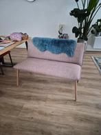 Mobitec Kleurrijk eettafelbankje 1.20cm breed, Ophalen, Gebruikt, Minder dan 75 cm, Tweepersoons