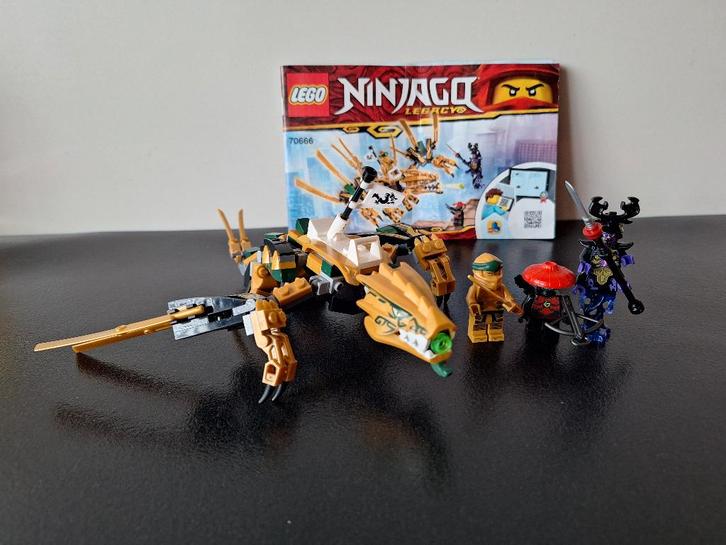 Lego 70666 Ninjago Lecacy – De Gouden Draak, Kinderen en Baby's, Speelgoed | Duplo en Lego, Zo goed als nieuw, Lego, Complete set
