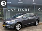 Tesla Model X Long Range AWD Dual Motor 89% SOH Trekhaak, Gebruikt, Vierwielaandrijving, 41 €/maand, Zilver of Grijs