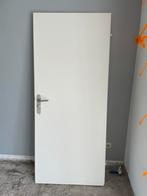Opdekdeur WC/Badkamer, Ophalen, Gebruikt, 80 tot 100 cm, Binnendeur