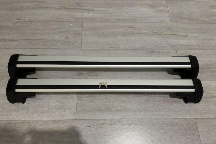 Lastdragers dakdragers Volvo V90 II 2017-2026, Auto diversen, Dakdragers, Zo goed als nieuw, Ophalen of Verzenden