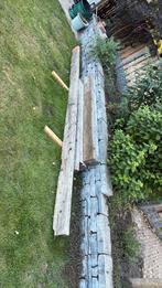 GRATIS houten balken 6x 170cm 1x370, Tuin en Terras, Ophalen, Gebruikt, 250 cm of meer, Balken