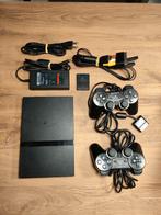 PlayStation 2 + 2 controllers + 2 memory cards, Spelcomputers en Games, Spelcomputers | Sony PlayStation 2, Met 2 controllers