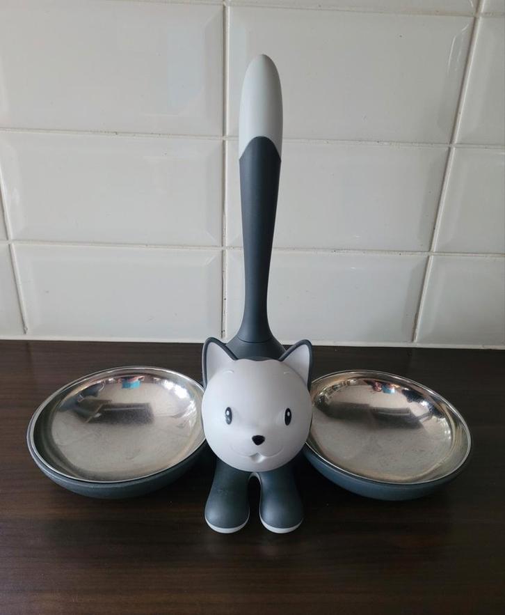 Alessi Kattenvoer bak / Tigrito / design kattenvoerbak, Dieren en Toebehoren, Kattenvoerbakken en Drinkbakken, Gebruikt, Ophalen of Verzenden