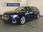 Audi A4 Avant 35 TFSI Sport S-Line Edition, Auto's, Audi, Stof, Gebruikt, 4 cilinders, Blauw