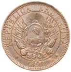 Argentinie – oude 2 Centavos 1891 – Republic Liberty Cap, Ophalen of Verzenden, Zuid-Amerika, Losse munt