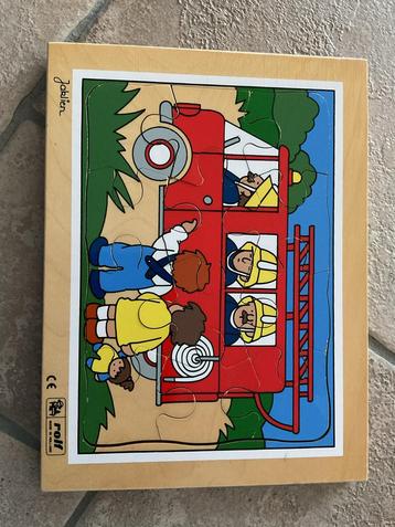 Rolf Houten Puzzel Brandweer 3+ beschikbaar voor biedingen