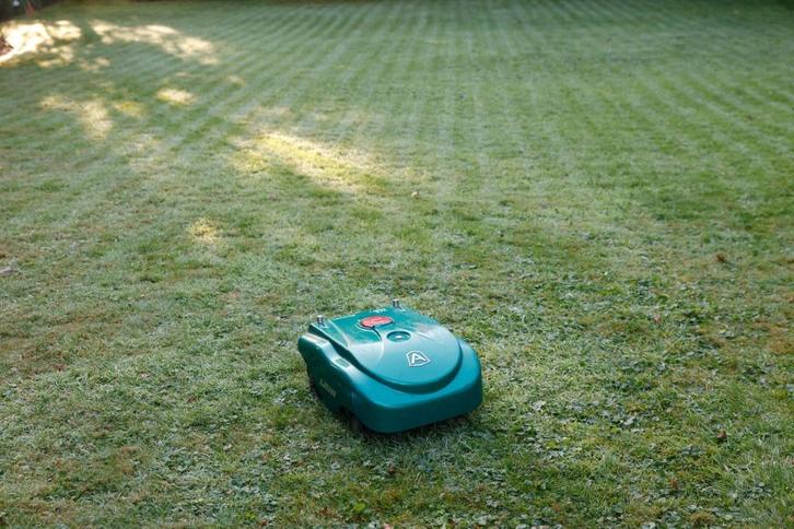 Robotgrasmaaier Ambrogio L210, Tuin en Terras, Robotmaaiers, Gebruikt, Meer dan 25 cm, Met regensensor, Bestuurbaar via app, Ophalen