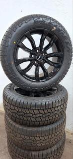 Zwarte Lm Velgen met All-Season Banden 18 inch, Auto-onderdelen, Banden en Velgen, 18 inch, Gebruikt, 255 mm, Banden en Velgen