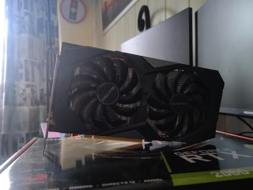 Gigabyte RTX 2060 OC 6G, Computers en Software, Videokaarten, Zo goed als nieuw, Nvidia, PCI-Express 3.0, GDDR6, HDMI, DisplayPort