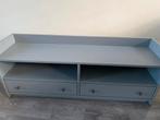 MOET ZSM WEG!!! Grijze IKEA Tv Meubel, Huis en Inrichting, Ophalen, Gebruikt, 100 tot 150 cm, Minder dan 100 cm