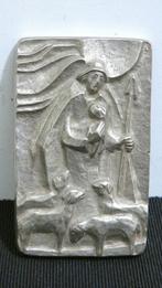 reliëf "Herder met lammeren en schapen [1135], Antiek en Kunst, Antiek | Religie, Ophalen of Verzenden