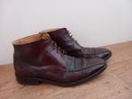 Elegante herenschoenen, zo goed als nieuw, Van Lier, maat 43, Ophalen of Verzenden, Nieuw, Bruin