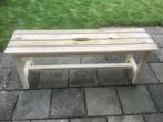 Houten bankje, Tuin en Terras, Tuinbanken, Ophalen, Gebruikt, Hout