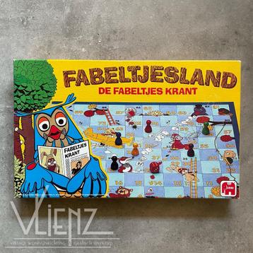 Vintage, retro bordspel Fabeltjesland, De Fabeltjeskrant beschikbaar voor biedingen