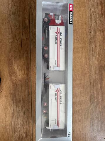 WSI Scania R Highline De Vries Hallum 1:50 beschikbaar voor biedingen
