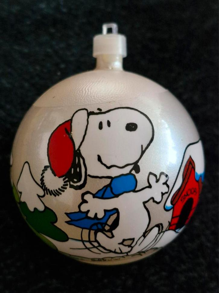 Oude Kerstbal Snoopy, Diversen, Kerst, Zo goed als nieuw, Ophalen of Verzenden