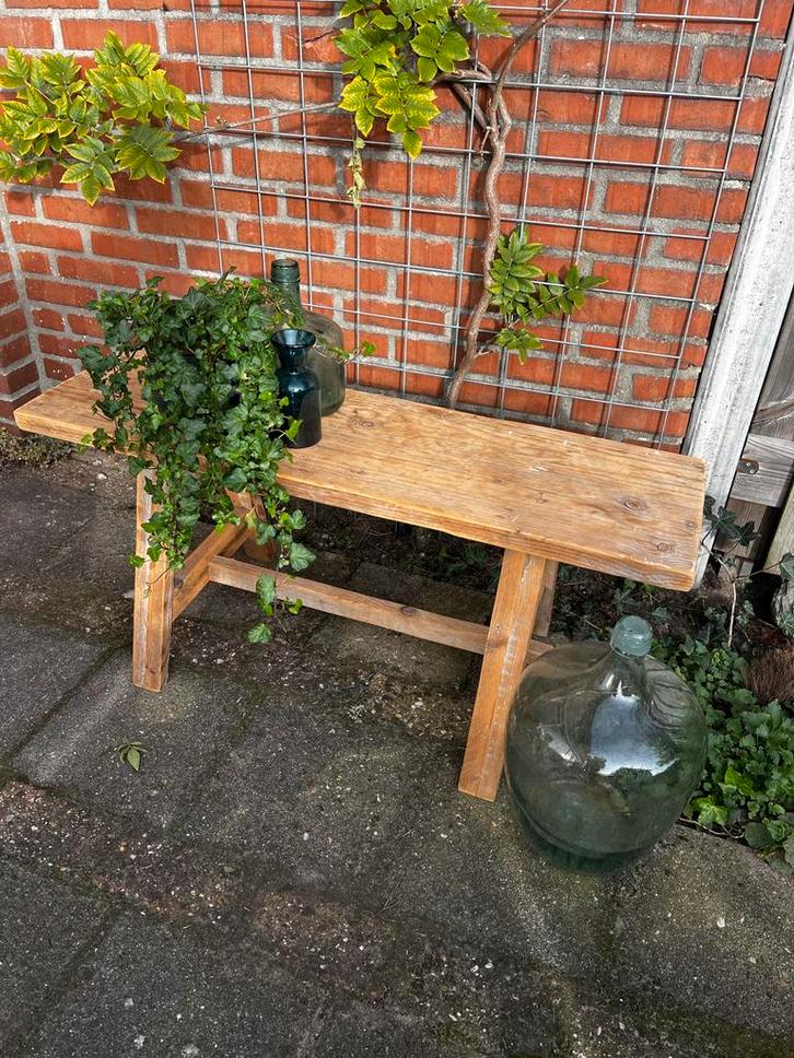 Houten Bankje, Antiek en Kunst, Antiek | Meubels | Stoelen en Banken, Ophalen