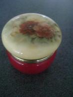 alabaster pillendoosje, Ophalen of Verzenden