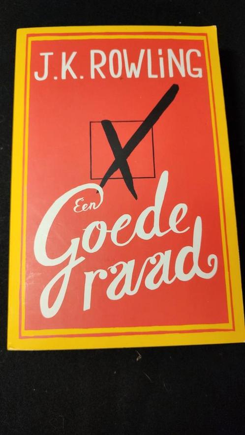J.K. Rowling - Een goede raad, Boeken, Literatuur, Zo goed als nieuw, Nederland, Ophalen of Verzenden