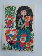 SNEEUWWITJE. 1970.   COR VAN VELSEN, Verzamelen, Ansichtkaarten | Themakaarten, Ophalen of Verzenden, 1960 tot 1980, Overige thema's