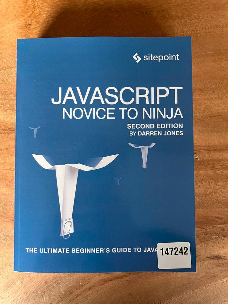 JavaScript Novice to Ninja - Darren Jones, Boeken, Informatica en Computer, Nieuw, Programmeertaal of Theorie, Ophalen of Verzenden