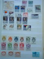 Liechtenstein zegels , blokje en enveloppen, Ophalen of Verzenden, BRD, Gestempeld