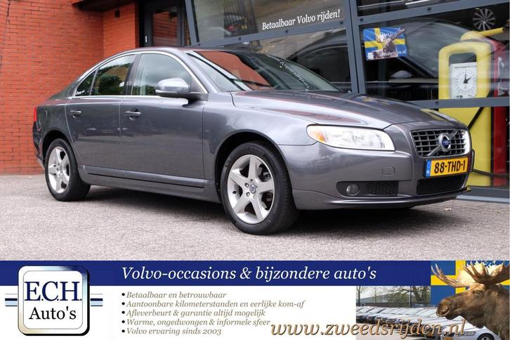 Volvo S80 T4 180 pk Aut. Navi, 17 inch Dealer onderhouden, T, Auto's, Volvo, Bedrijf, Te koop, S80, ABS, Airbags, Airconditioning