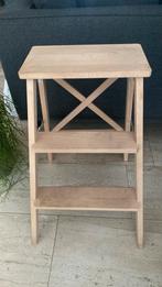 Trapje keuken kruk beuken hout opstapje  ikea bekvan, Trap, Ophalen of Verzenden, Zo goed als nieuw, Opvouwbaar of Inschuifbaar