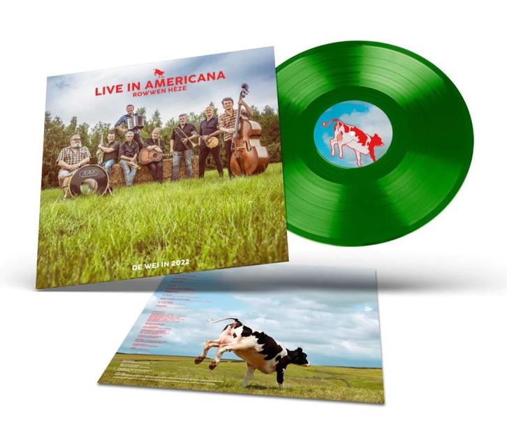 Vinyl LP Rowwen Heze Live In Americana De Wei In 2022 NIEUW, Cd's en Dvd's, Vinyl | Nederlandstalig, Nieuw in verpakking, Streekmuziek