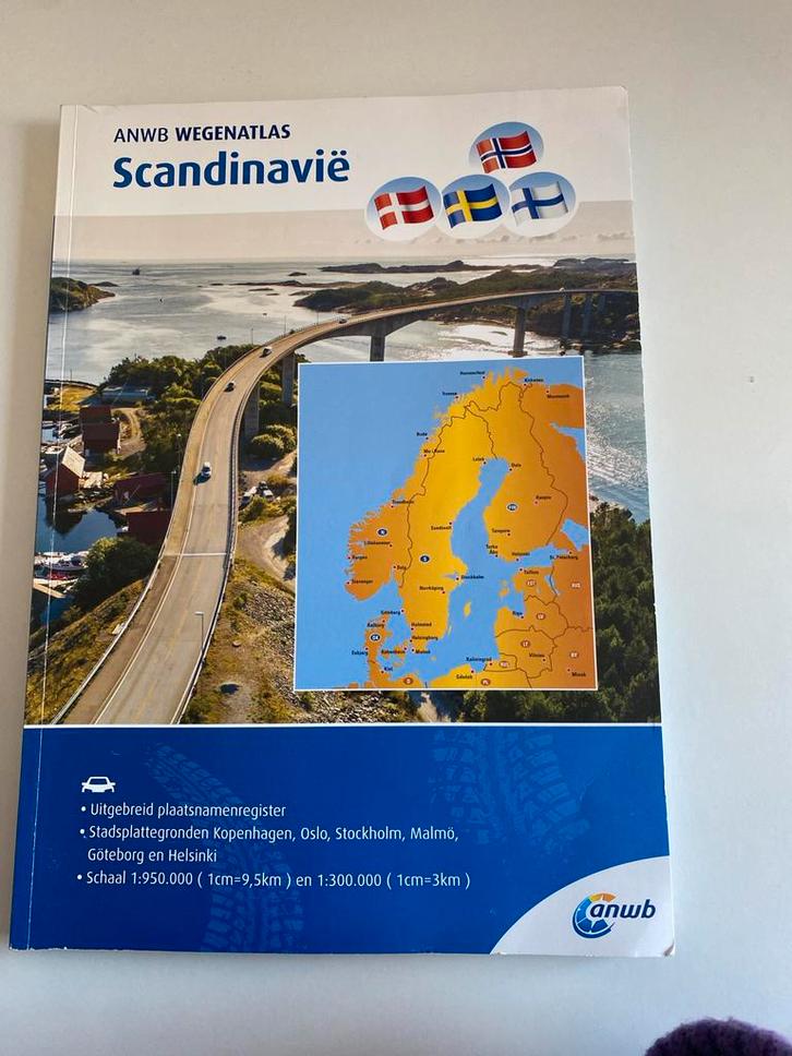 ANWB Wegenatlas Scandinavië - Zo Goed Als Nieuw, Boeken, Atlassen en Landkaarten, Zo goed als nieuw, Bosatlas, Europa Overig, 2000 tot heden