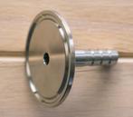 Ss Brewtech hose barb 1.5" Tri-clover to 3/8", Hobby en Vrije tijd, Ophalen of Verzenden, Zo goed als nieuw