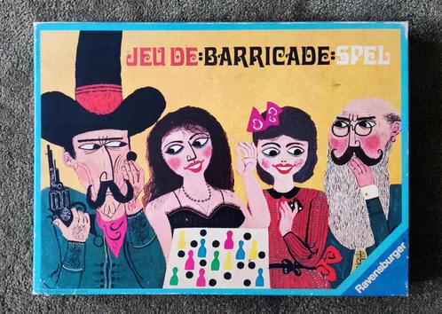 Vintage Jeu de : Barricade : Spel van Ravensburger, Hobby en Vrije tijd, Gezelschapsspellen | Bordspellen, Gebruikt, Een of twee spelers