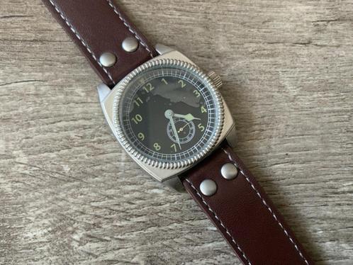 New old Stock Nieuw Heren Horloge Handopwinder Pilot Style, Sieraden, Tassen en Uiterlijk, Horloges | Heren, Nieuw, Polshorloge