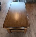 Eiken salontafel, Ophalen, 100 tot 150 cm, 50 tot 100 cm, Zo goed als nieuw