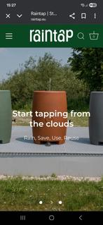 Raintap regenton met een inhoud van 250 liter, Ophalen, Kunststof, Met kraantje, 150 liter of meer