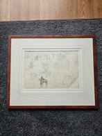 Originele schets Anton Pieck, Antiek en Kunst, Kunst | Etsen en Gravures, Ophalen