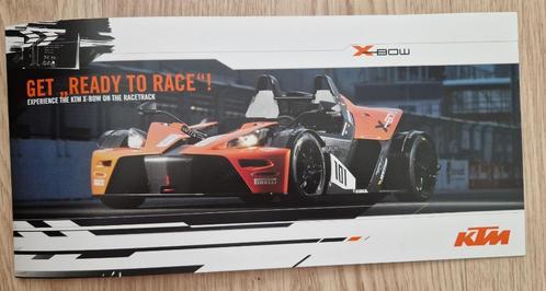 Folders KTM X-Bow, Boeken, Auto's | Folders en Tijdschriften, Zo goed als nieuw, Overige merken, Verzenden