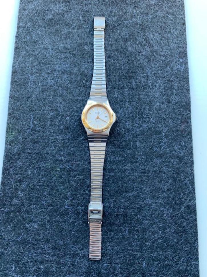Mooi vintage dames horloge EDOX quartz, Delfin, ETA quartz, Sieraden, Tassen en Uiterlijk, Horloges | Dames, Gebruikt, Polshorloge