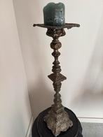 Unieke Antieke Zwaar Bronzen Kandelaar Marokko, Antiek en Kunst, Ophalen of Verzenden, Koper of Brons