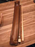 Biljartkeu met hoes, Ophalen of Verzenden, Keu of Ballen