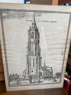 Cornelis Decker “De nieuwe kerk Delft “, Ophalen of Verzenden