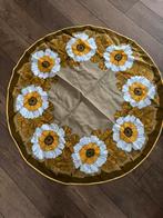Vintage tafelkleed rond. 125 cm, Ophalen of Verzenden, Zo goed als nieuw, Rond