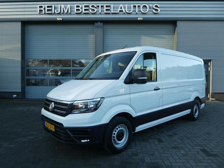 Volkswagen Crafter 35 2.0 TDI L3H2 (L2H1) airco automaat sor, Auto's, Bestelauto's, Bedrijf, Te koop, ABS, Achteruitrijcamera