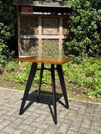 Rotor ‘4’ tafel | 60 cm  | zwart onderstel (30 op voorraad), 50 tot 100 cm, Vierkant, Nieuw, Metaal