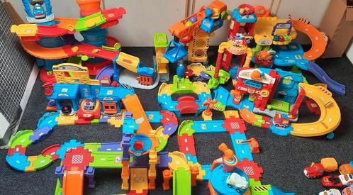 Vtech Toet Toet Auto's Politie, brandweer, bouwplaats, Kinderen en Baby's, Speelgoed | Vtech, Zo goed als nieuw, Ophalen